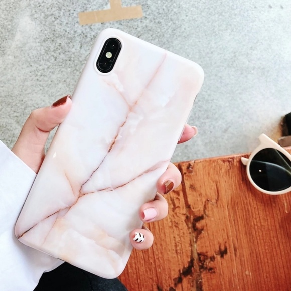 2/$12 Pink Marble iPhone 10 iPhone X Case - Picture 1 of 1